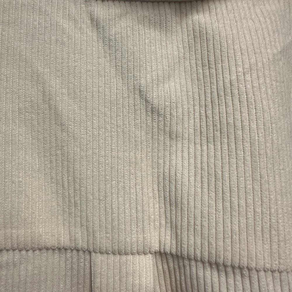 Pink Lily Cream Corduroy Button-Up Shirt - Picture 4 of 4